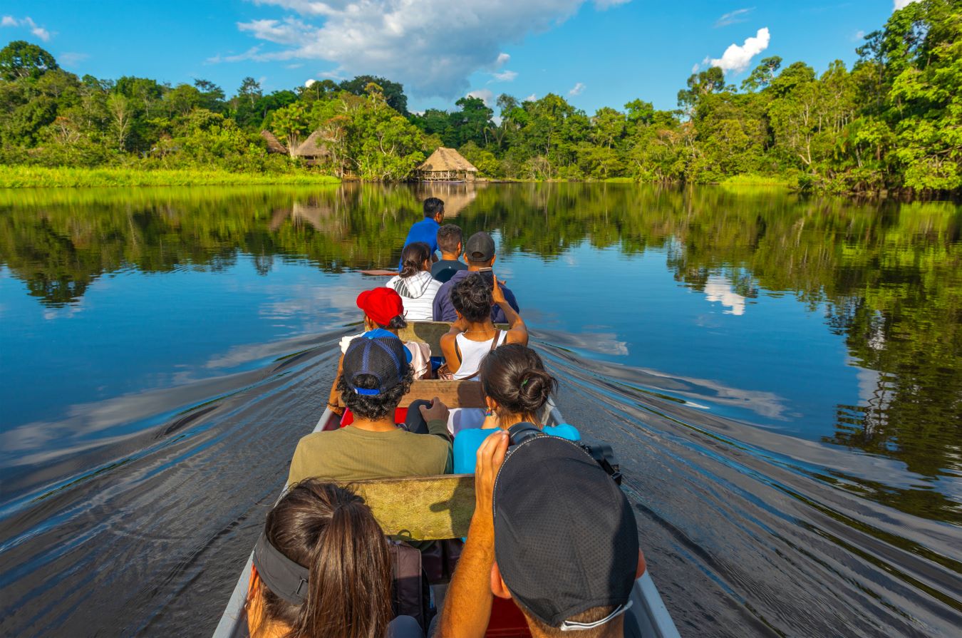 CANOE AMAZZONIA ECUADOR TAM
