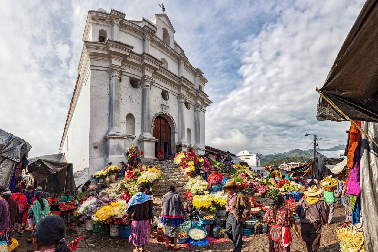 CHICHICASTENANGO MERCATO GUATEMALA TAM 