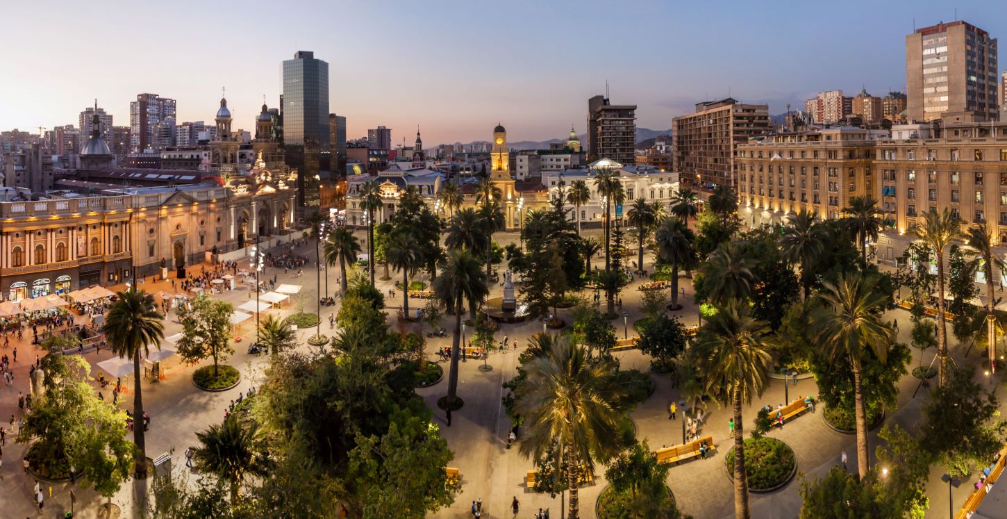 SANTIAGO DEL CILE PLAZA DE ARMAS TAM