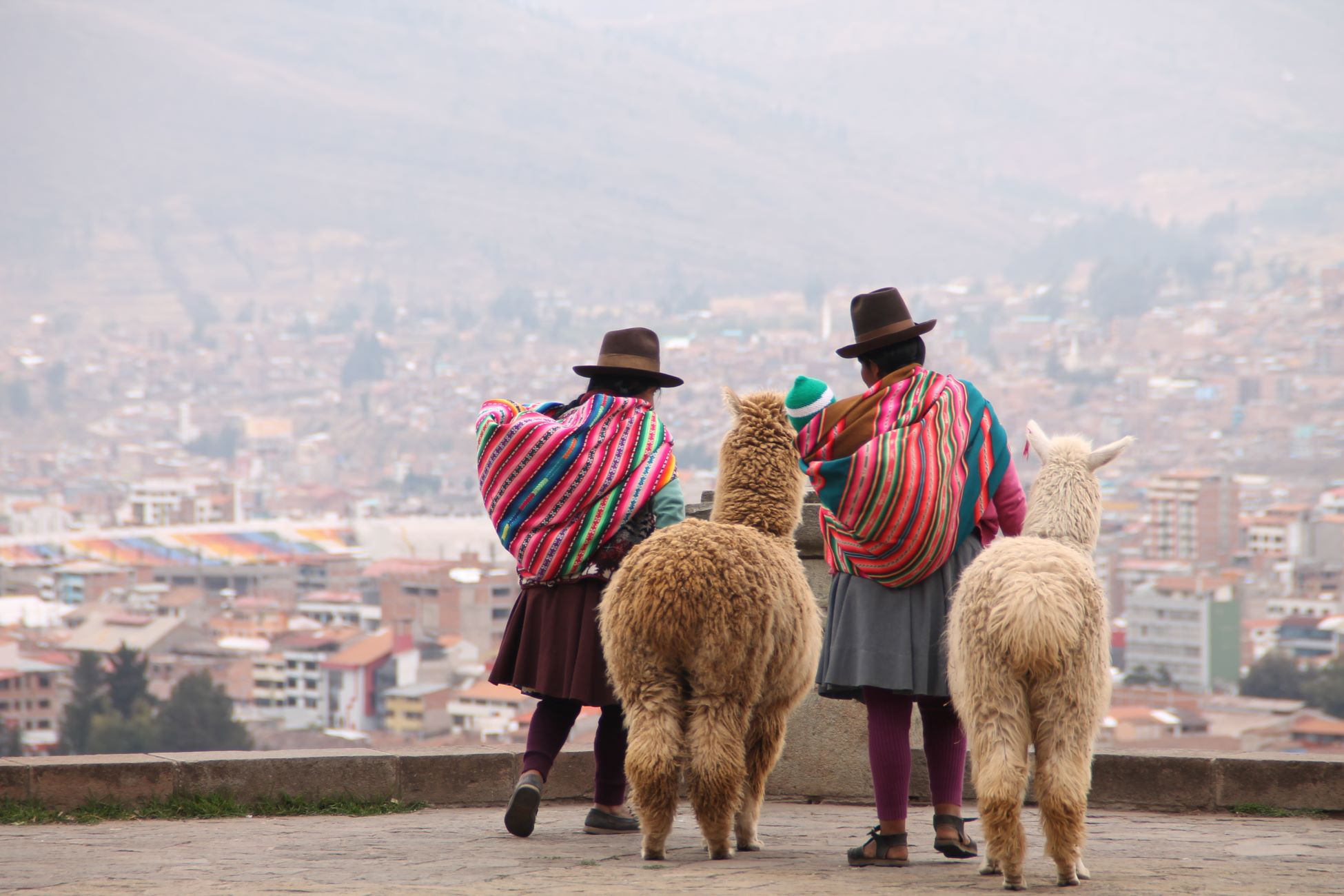 CUZCO VEDUTA DA KORICHANCA PERU TAM