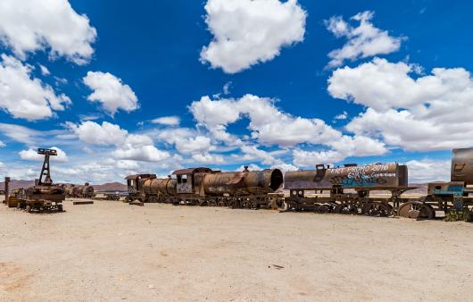 CIMITERO TRENI BOLIVIA TUTTALTROMONDO