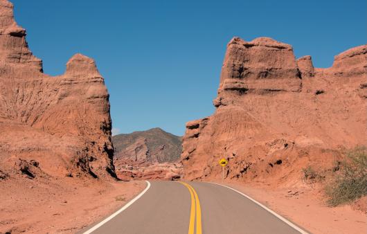 da Salta verso Cafayate ruta nazional 68 - Argentina - Tuttaltromondo 