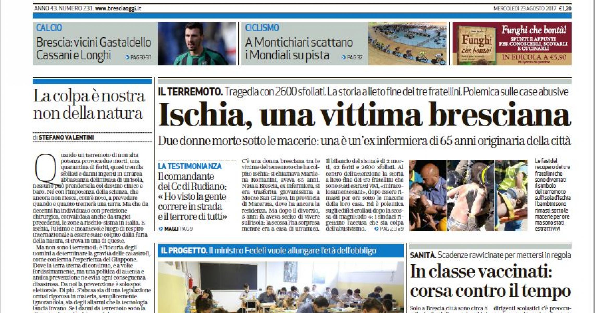 BRESCIA OGGI: GUATEMALA, DOVE OSANO GLI AQUILONI