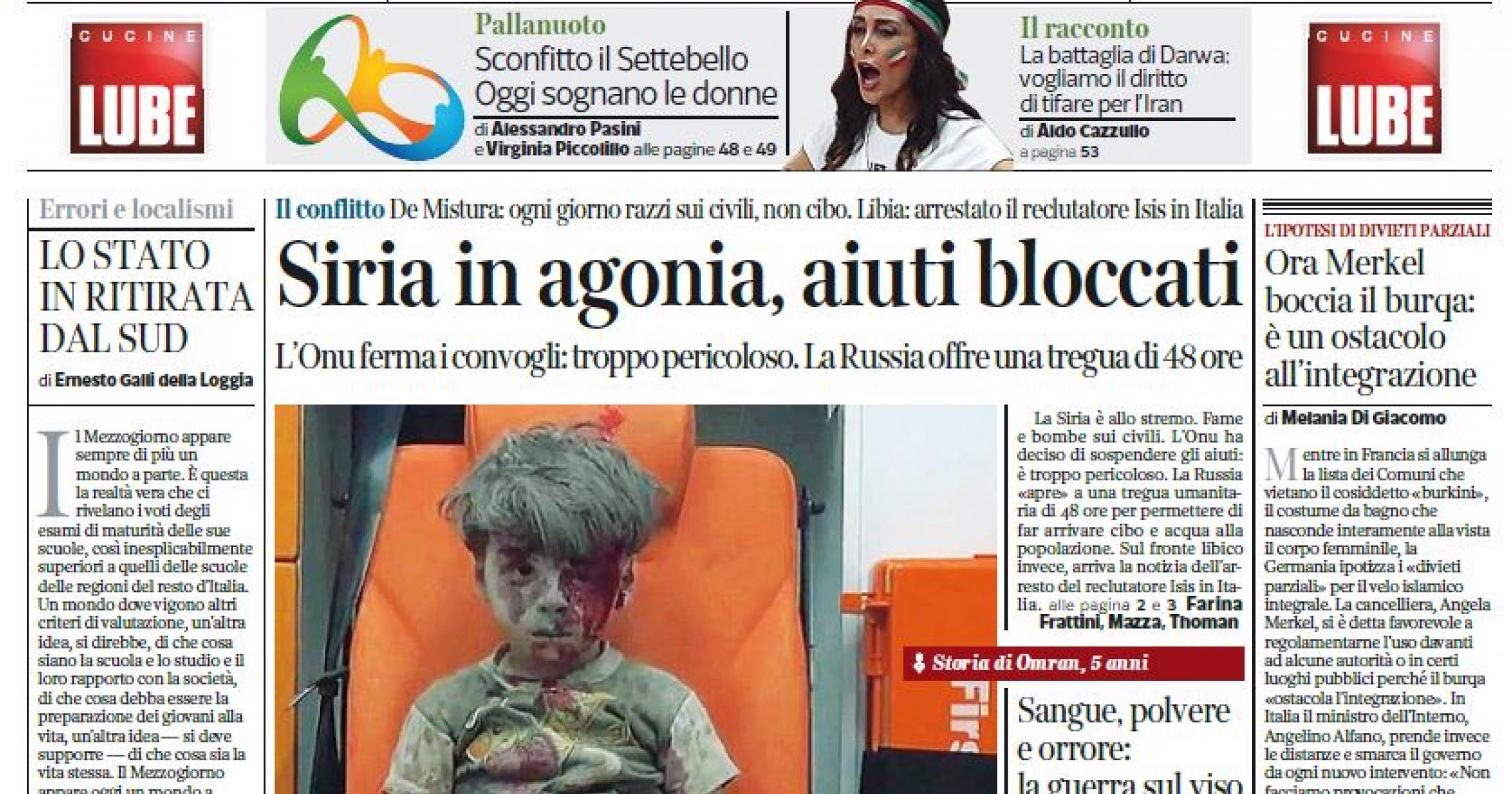 CORRIERE DELLA SERA: IL SUDAMERICA DEI GIOVANI NEOLAUREATI