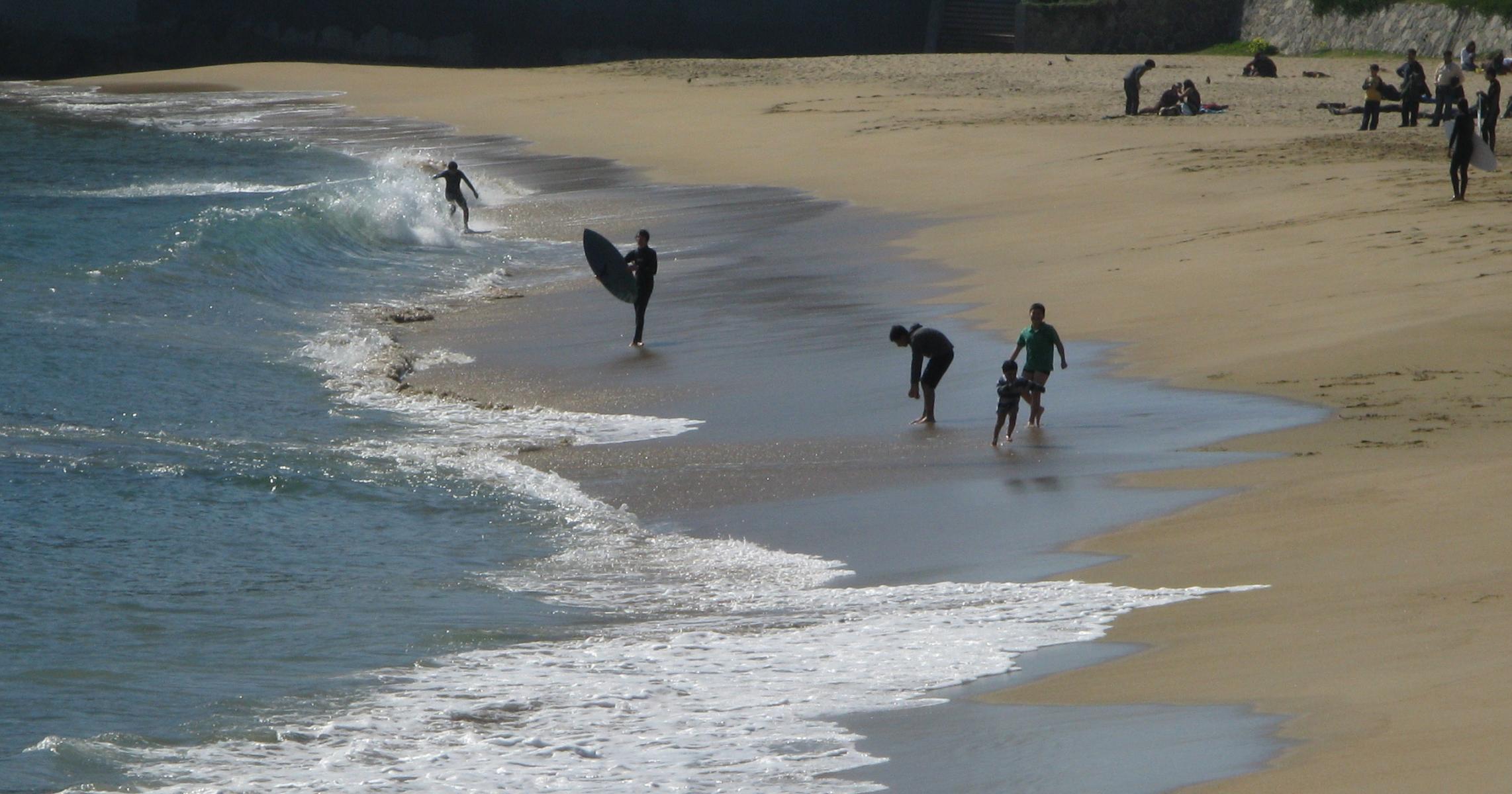 alt="playa caleta abarca, vina del mar, cile"