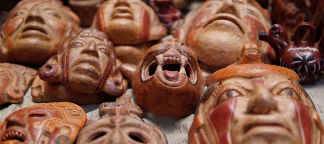 Maschere Maya